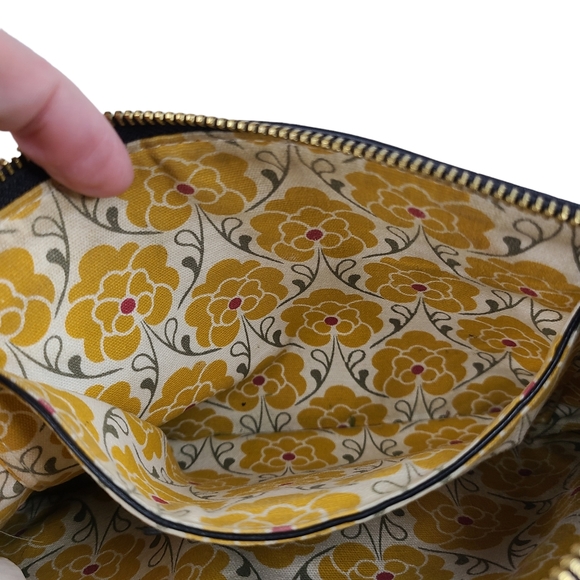 Emma Fox black & white color block small pebbled leather convertible crossbody - Picture 13 of 15